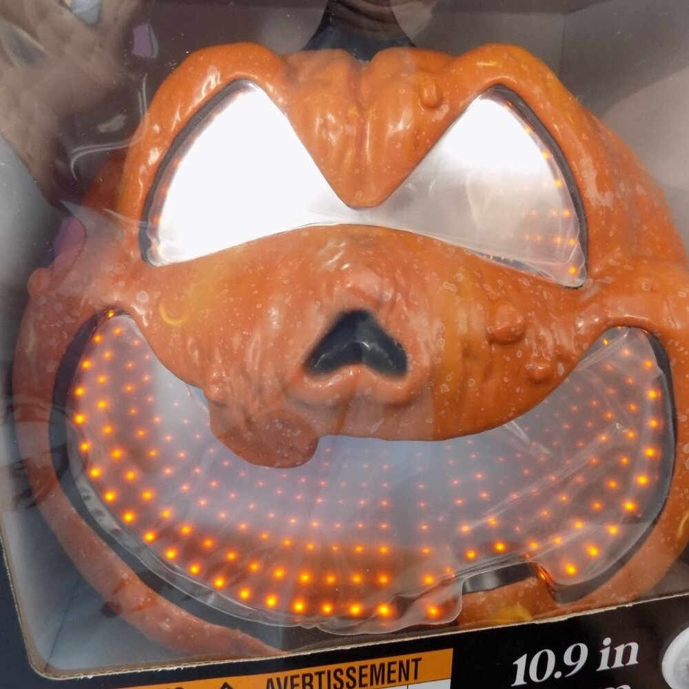 Ashland LED Infinity Mirror Orange Jack O Lantern Face Lights Indoor Pumpkin New - Picture 2 of 7